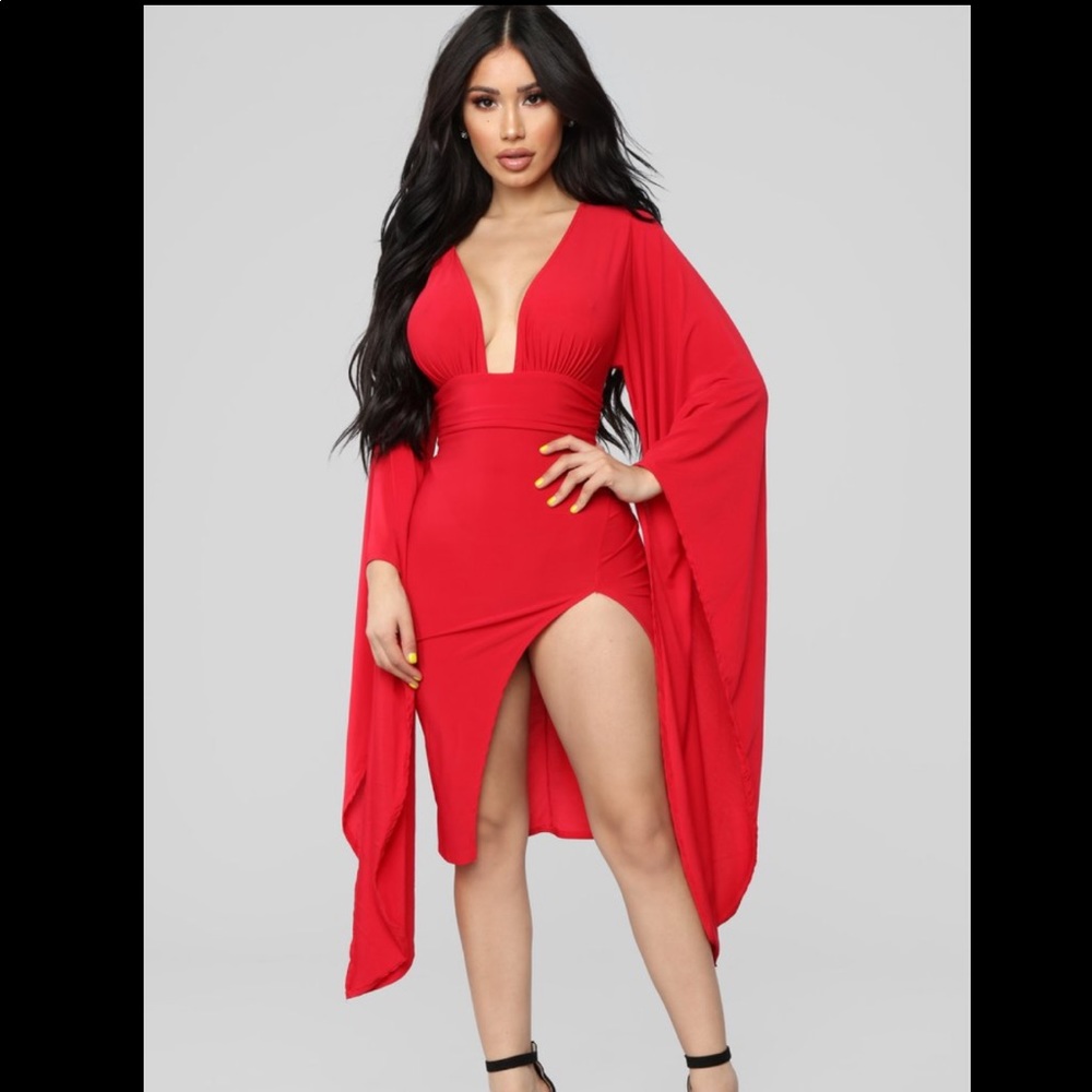 Spreading Rumors Long Sleeve Mini Dress